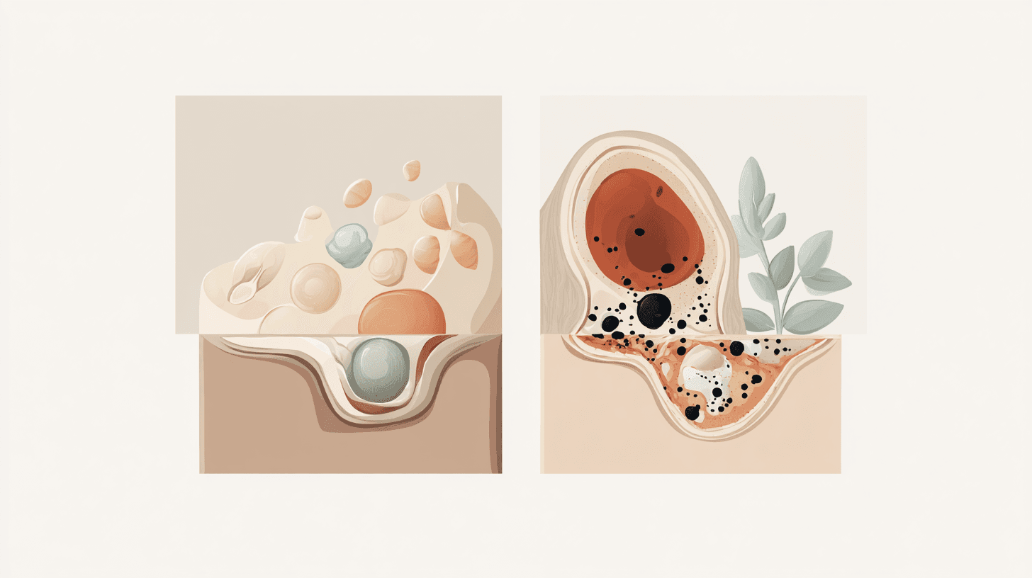 지방종과 지방육종 비교